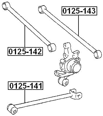 0125-143 - REAR LATERAL LINK