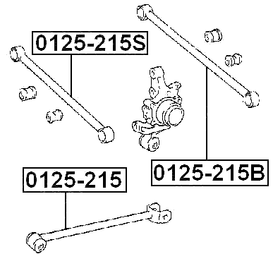 0125-215B - REAR TRANSVERSE LINK