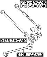 0125-5ACV40 - REAR RIGHT LATERAL LINK