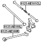 0125-AE101CL - REAR LATERAL LINK