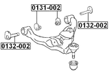 0132-002 - CAM SUB-ASSEMBLY
