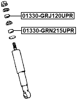 01330-GRN215UPR - REAR SHOCK ABSORBER BUSHING