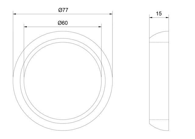 01491-001 - EXHAUST PIPE SEAL (CERAMIC COATING)