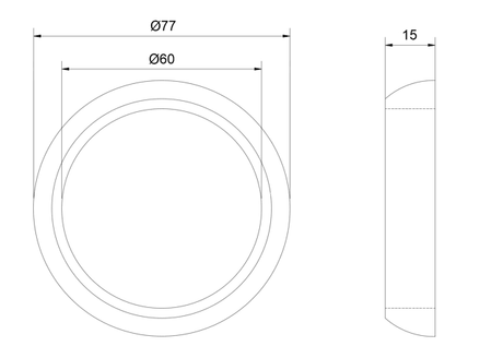 01491-001 - EXHAUST PIPE SEAL (CERAMIC COATING)