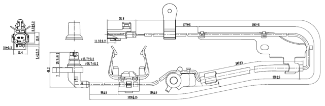 01606-013 - ABS SENSOR FRONT RIGHT