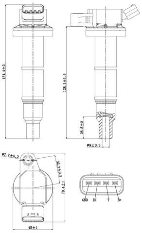 01640-003 - IGNITION COIL