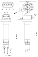 01640-008 - IGNITION COIL