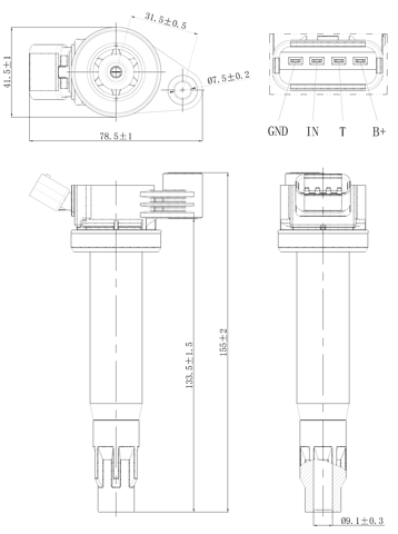 01640-010 - IGNITION COIL