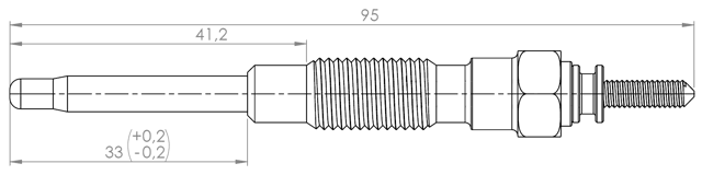 01642-006 - GLOW PLUG