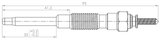 01642-006 - GLOW PLUG