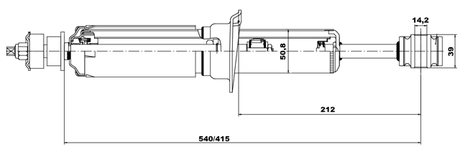 01658655F - FRONT SHOCK ABSORBER