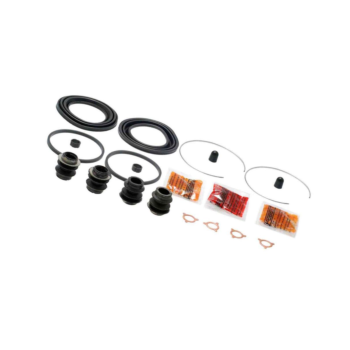 0175-GX90F - FRONT BRAKE CALIPER REPAIR KIT (SET FOR TWO SIDES) Braking System, Brake Caliper Repair Kits