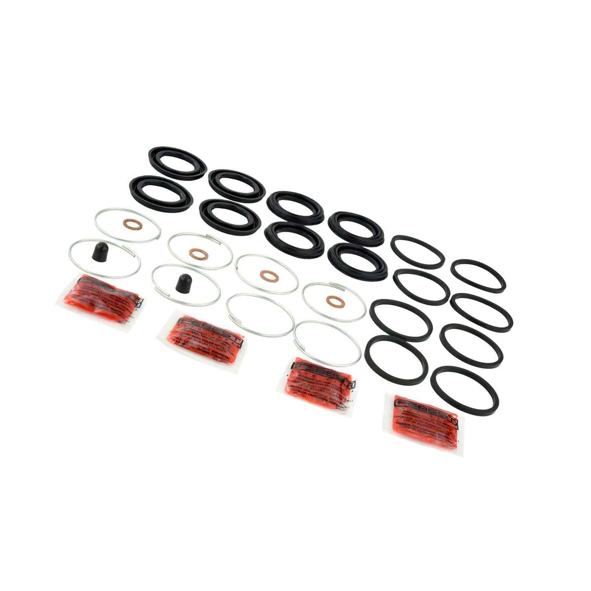 0175-HZJ71F - FRONT BRAKE CALIPER REPAIR KIT (SET FOR TWO SIDES) Braking System, Brake Caliper Repair Kits