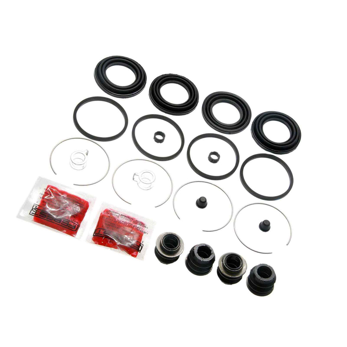 0175-JZX110F - FRONT BRAKE CALIPER REPAIR KIT (SET FOR TWO SIDES) Braking System, Brake Caliper Repair Kits