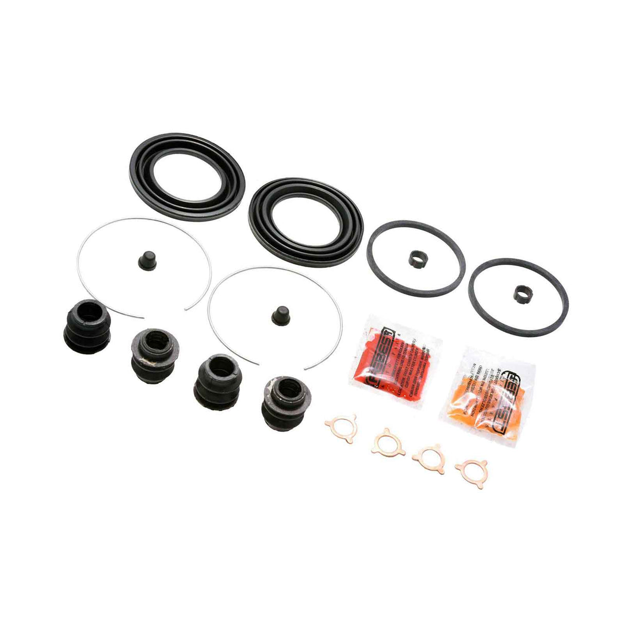 0175-SXA10F - FRONT BRAKE CALIPER REPAIR KIT (SET FOR TWO SIDES) Braking System, Brake Caliper Repair Kits