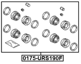 0175-URS190F - FRONT BRAKE CALIPER REPAIR KIT (SET FOR TWO SIDES)