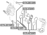 0176-ST200F - FRONT CALIPER PISTON D40.4