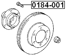 0184-001 - WHEEL STUD