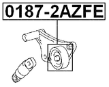 0187-2AZFE - PULLEY TENSIONER KIT