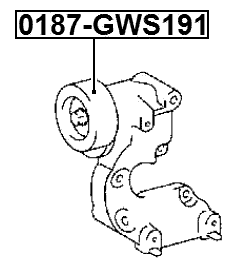 0187-GWS191 - PULLEY TENSIONER KIT