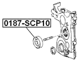 0187-SCP10 - TENSION PULLEY