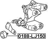 0188-LJ150 - PULLEY IDLER KIT
