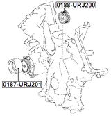 0188-URJ200 - PULLEY IDLER