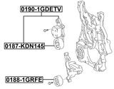0190-1GDETV - BELT TENSIONER