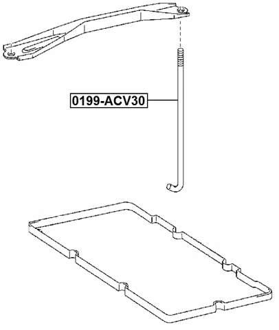 0199-ACV30 - BATTERY MOUNTING BRACKET