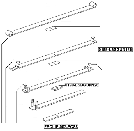 0199-LSBGUN126 - SPACER SILENCER, SPRING