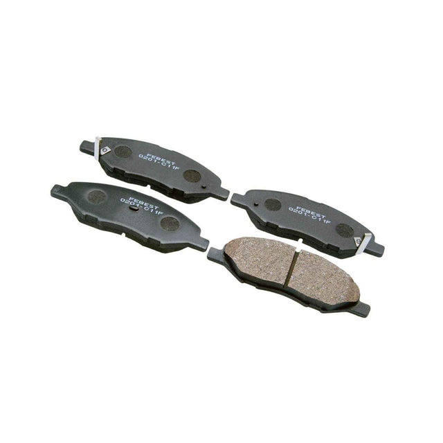 0201-C11F - PAD KIT, DISC BRAKE, FRONT Braking System, Brake Pads