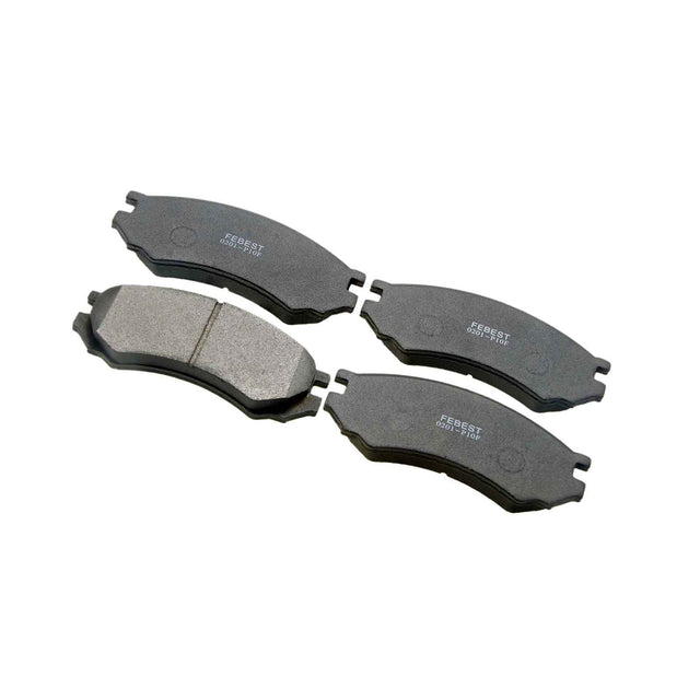 0201-P10F - PAD KIT, DISC BRAKE, FRONT Braking System, Brake Pads