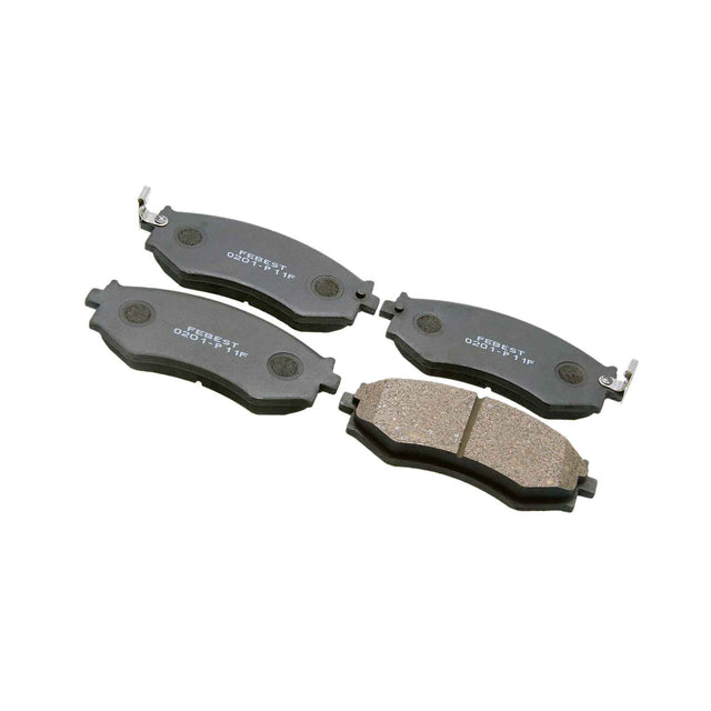 0201-P11F - PAD KIT, DISC BRAKE, FRONT Braking System, Brake Pads