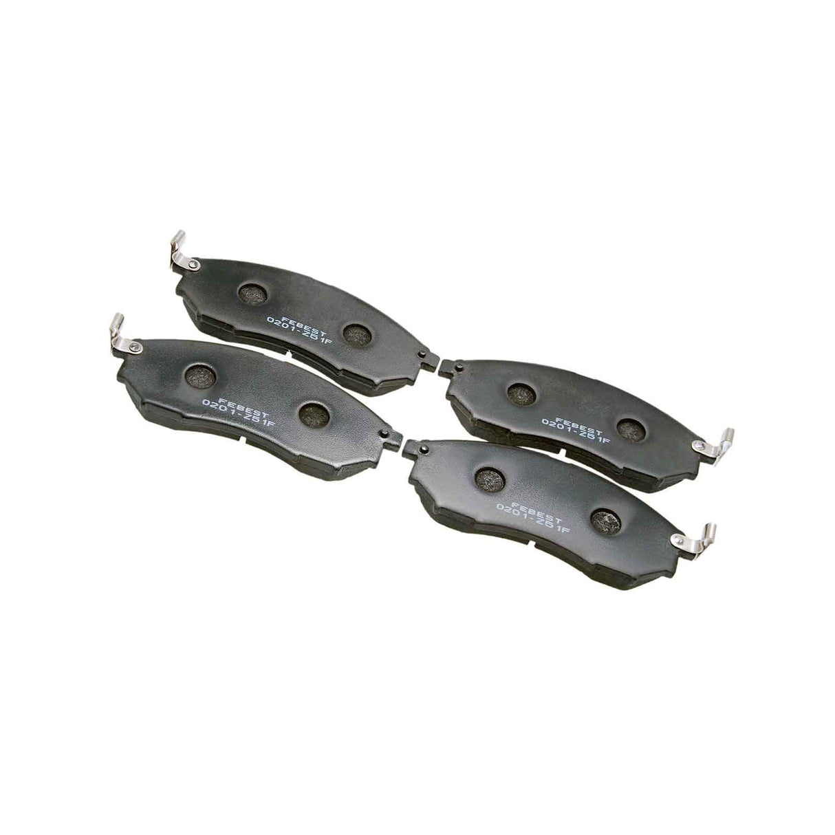 0201-Z51F - PAD KIT, DISC BRAKE, FRONT Braking System, Brake Pads