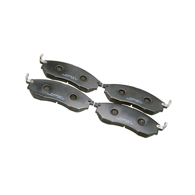 0201-Z51F - PAD KIT, DISC BRAKE, FRONT Braking System, Brake Pads