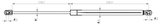 02117-008 - BOOT GAS STRUT L530/425N