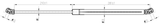 02117-010 - BOOT GAS STRUT L510/475N