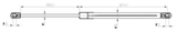 02117-011 - BONNET GAS STRUT L465/295N