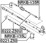 0221-Z50 - STEERING TIE ROD END