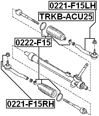 0222-F15 - STEERING TIE ROD