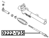 0222-V35 - STEERING TIE ROD