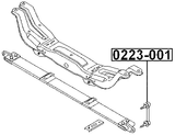 0223-001 - REAR STABILIZER LINK