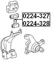 0224-328 - LEFT UPPER FRONT ARM