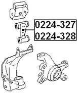 0224-328 - LEFT UPPER FRONT ARM