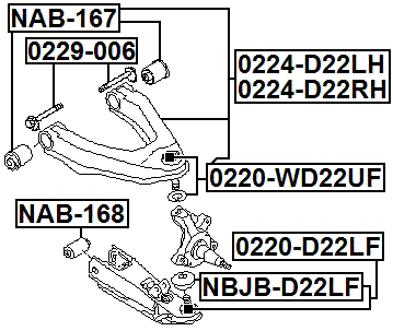 0229-006 - CAMBER ADJUSTING ECCENTRIC BOLT