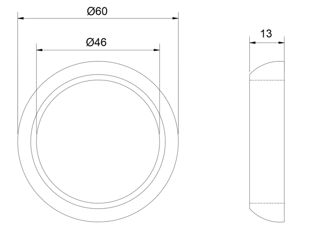 02491-003 - EXHAUST PIPE SEAL (CERAMIC COATING)