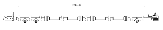 02606-002 - ABS SENSOR REAR