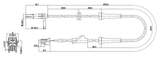 02606-010 - ABS SENSOR FRONT LEFT