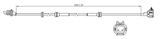 02606-019 - ABS SENSOR REAR RIGHT