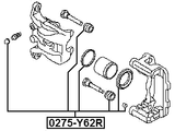 0275-Y62R - REAR BRAKE CALIPER REPAIR KIT (SET FOR TWO SIDES)